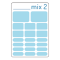 MIX 2 : 80 stickers