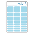 MIX 3 : 96 stickers